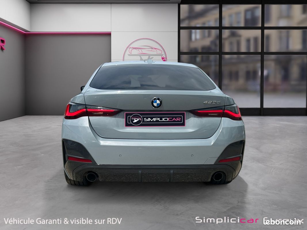 BMW 4 COUPE GRAN COUPE 420D BUSINESS DESIGN 190Ch Garantie 12 mois (image 7)