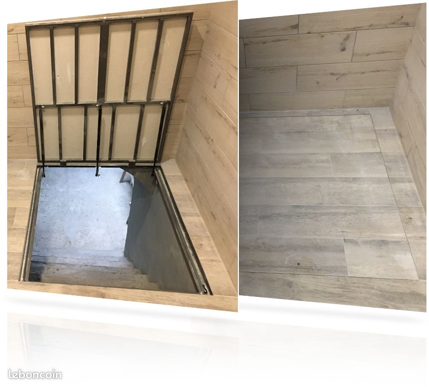 Trappe de sol invisible pour carrelage (Light) (image 2)
