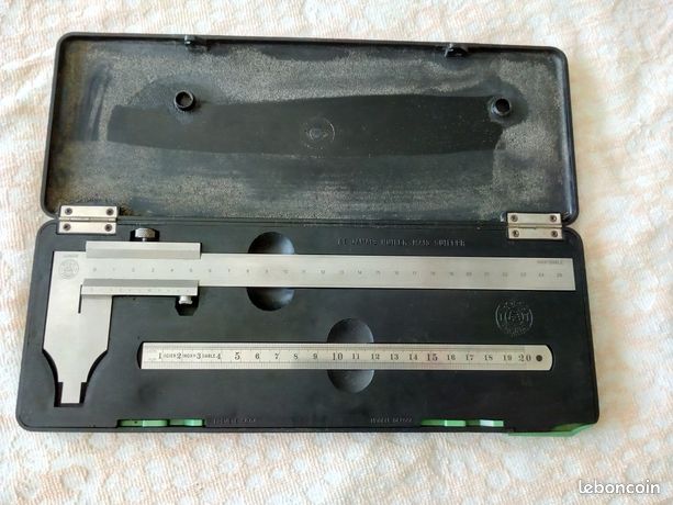Pied à Coulisse Ancien ROCH France Junior N°514949 – Micromètre Manuel 250mm