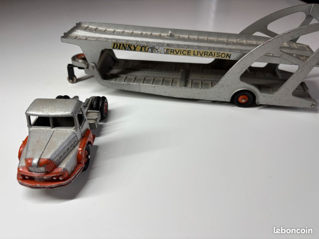 Dinky Supertoys 1/43 – UNIC Porte-voitures N°39A – À Réparer – France