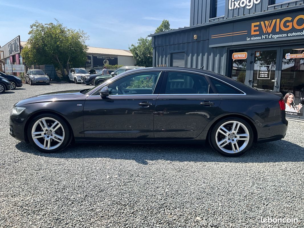 Audi a6 3.0 tdi 205 c s-line quattro s-tronic ouverture sans cle / clim quadri zone / sieges chauffant av/ar (image 10)