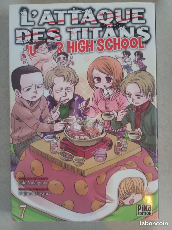 Lot 3 mangas l'Attaque des Titans (image 5)