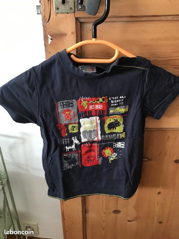 T shirt 3 ans la Compagnie des Petits manches courtes (image 1)