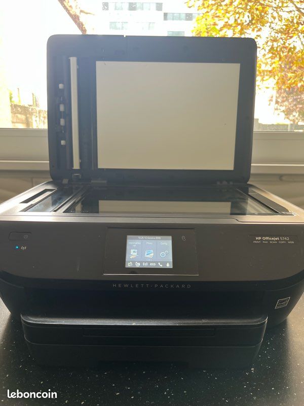 Imprimante HP OfficeJet 5742 multifonction Wi-Fi – Scanner / Copie / Fax (image 1)