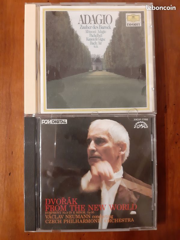 Lot 2 CD Adagio et Dvorak (image 1)