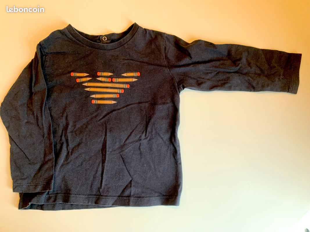T-shirt Emporio Armani 12 mois (image 3)