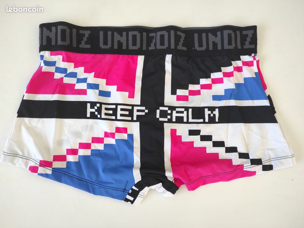 NEUF boxer homme UNDIZ taille M drapeau UK anglais slip caleçon