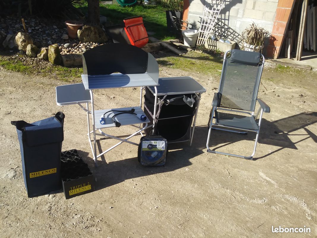 Meuble et rallonge camping car (image 1)