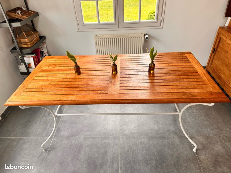 Vends table en teck Unopiu (image 4)