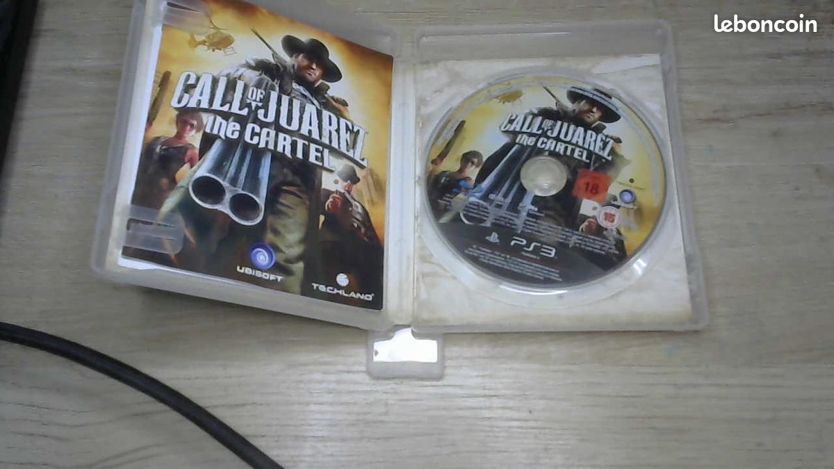 Call Of Juarez: The Cartel – Jeu PS3 Complet En Français (PAL) – Bon état