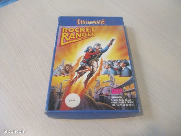 Amiga Disquette Rocket Ranger Par Cinemaware - Big Box Ubisoft