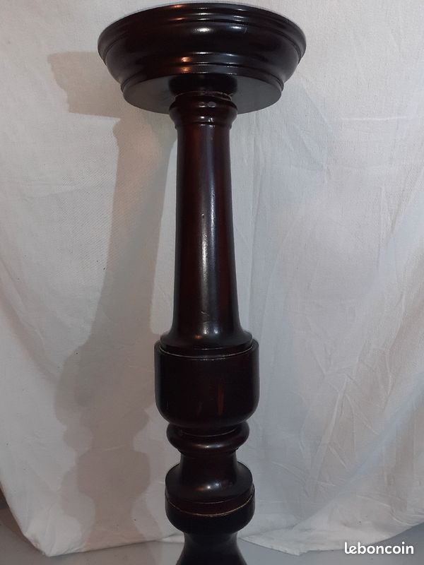 Colonne en bois type piedestal/sellettte (image 3)