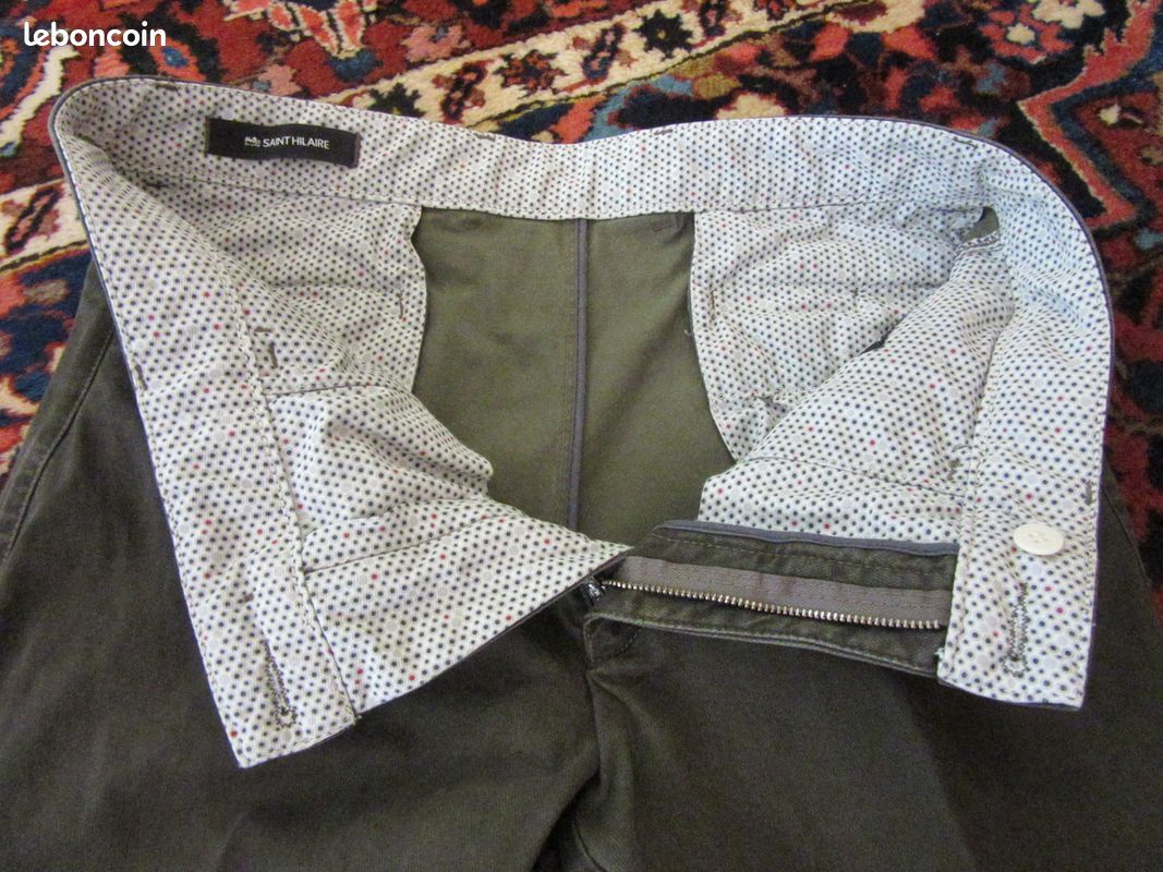 Pantalon Saint Hilaire Femme Taille 44 Noir - Occasion Très Bon état
