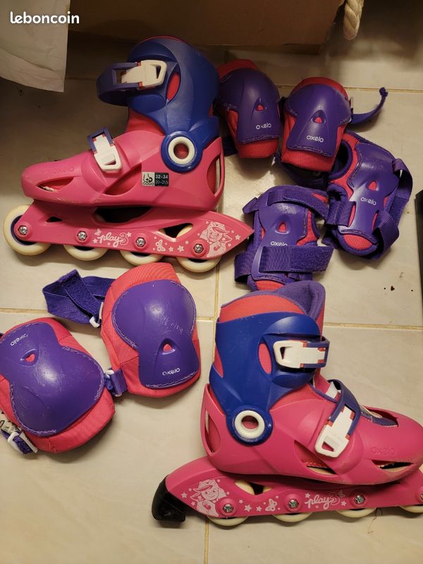Rollers fille évolutifs 32-34 (image 1)