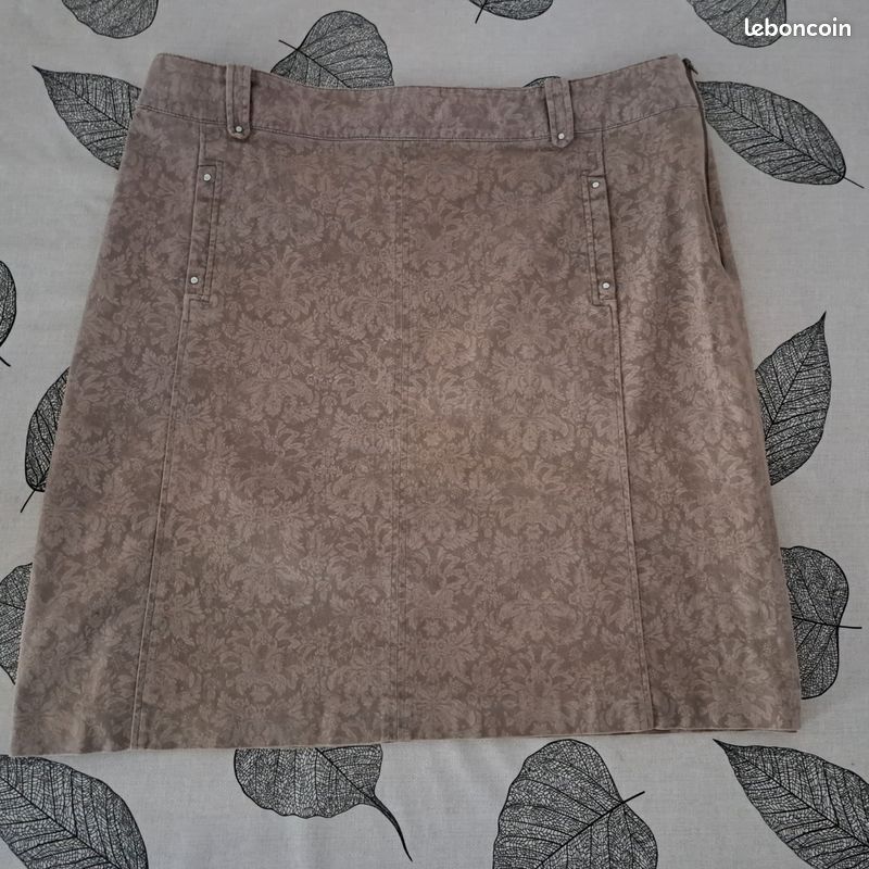 Jupe occasion ARMAND THIERY 44 Gris - Friperie en ligne - Once Again