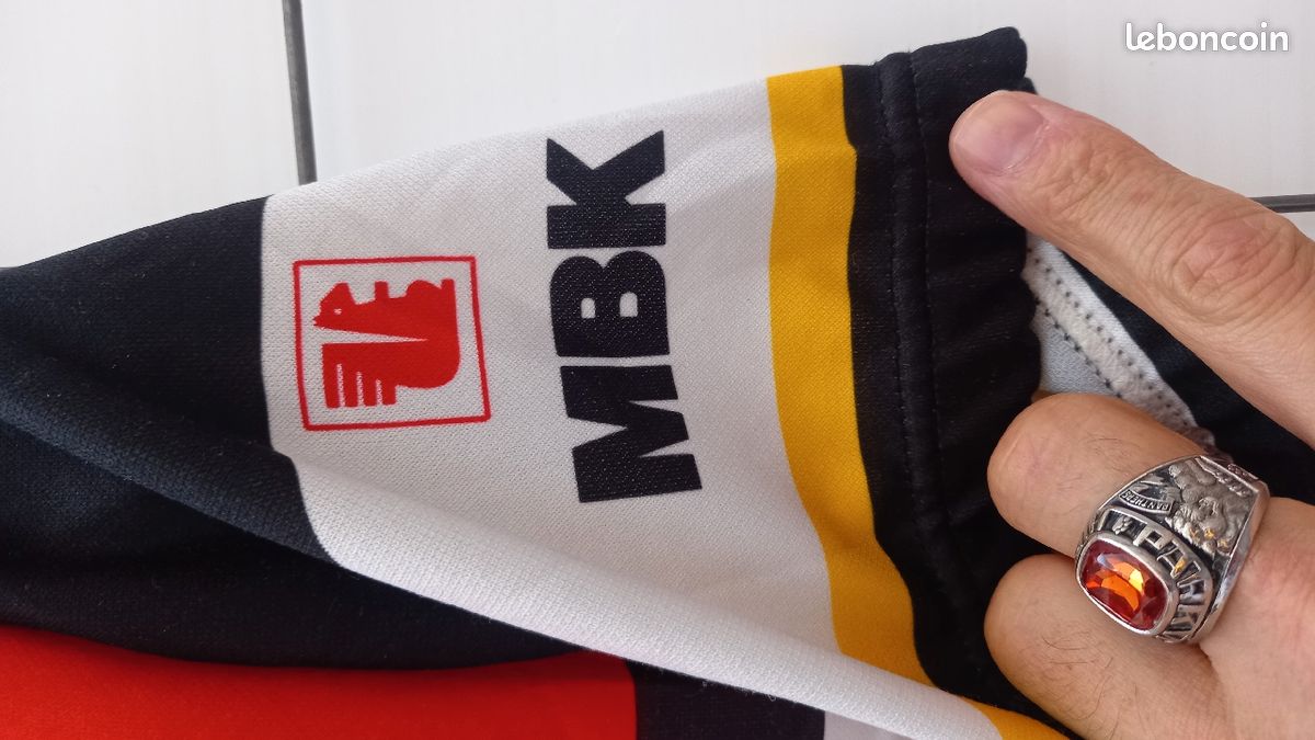 Maillot cyclisme vintage Saint Omer MBK Caisse d'épargne - Sport