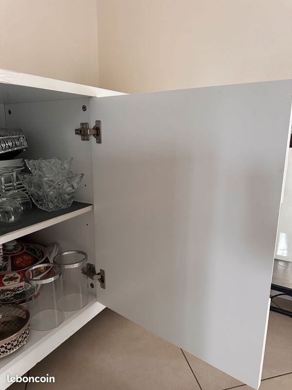 Buffet blanc laqué (image 3)