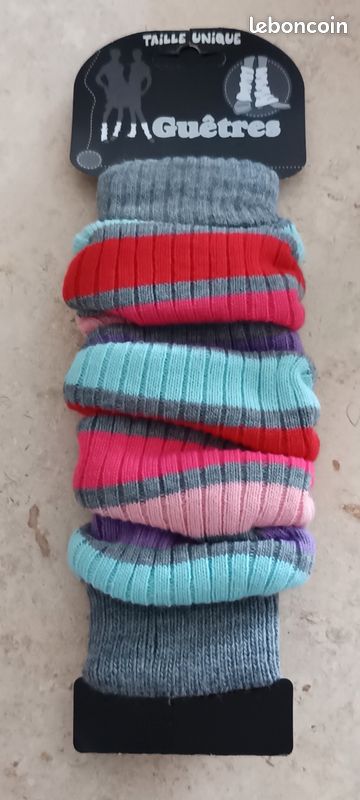 Guêtres colorées taille unique 🌺 (image 1)