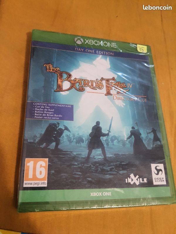 Jeu The Bard's Tale IV Director's Cut Pour Xbox One - Neuf Sous Blister Scellé