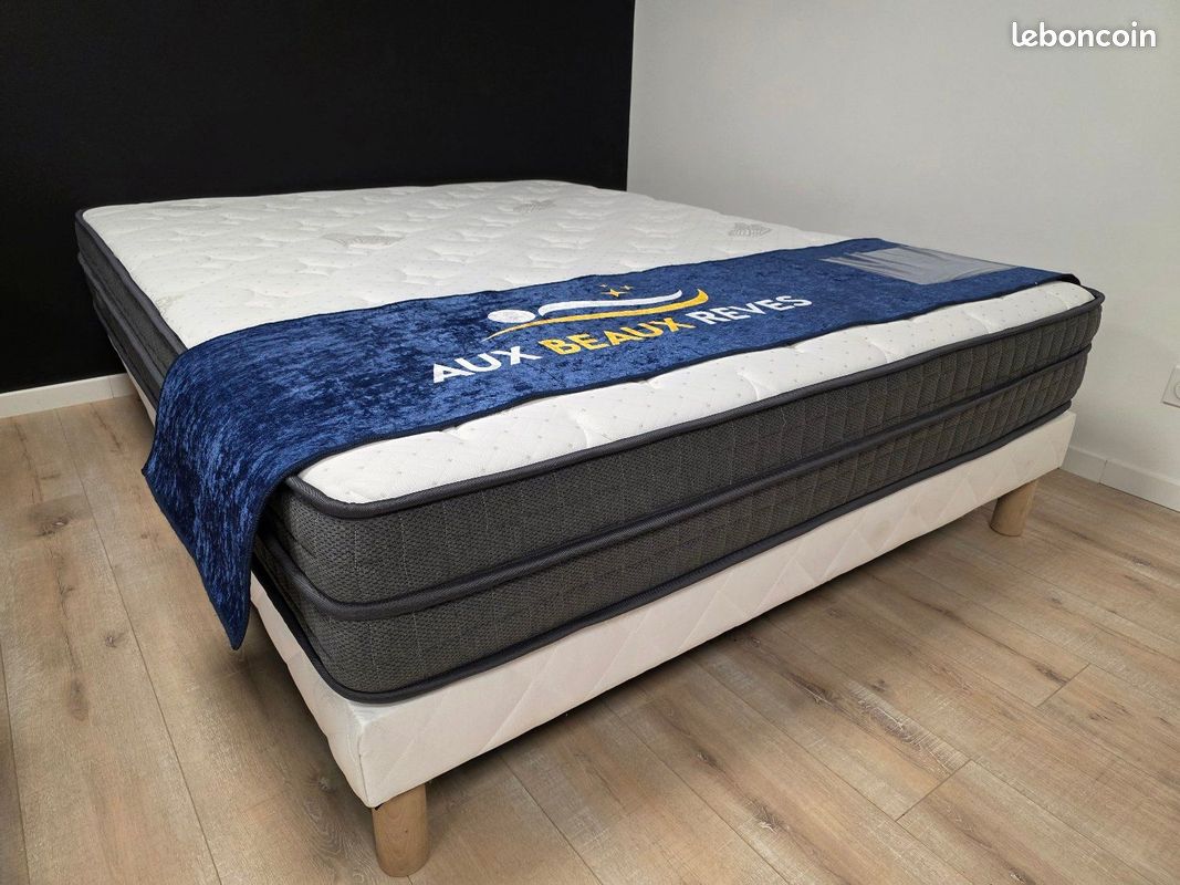 Matelas Ressorts ensachés haut de gamme. Livraison gratuite (image 1)