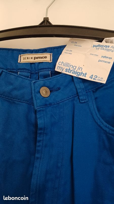 Jean denim bleu roi de chez Pimkie
Coupe originale (image 3)