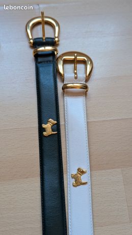 AUTHENTIQUE ceinture CHIPIE cuir vintage à saisir | eBay