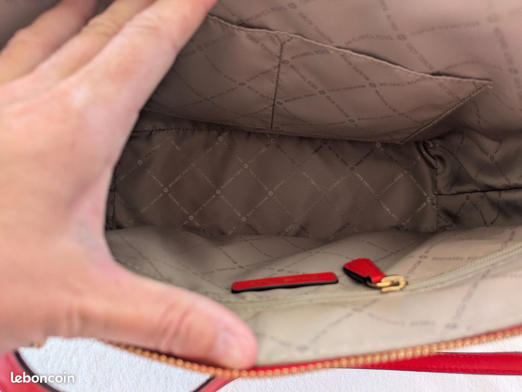 Sac rouge femme Michaël Kors (image 10)