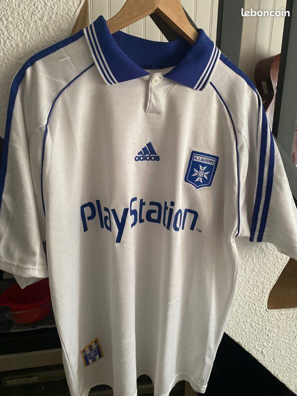 Maillot De Foot Vintage AJ Auxerre 2007-2008 #17 Pedretti - Taille M - Airness - Comme Neuf