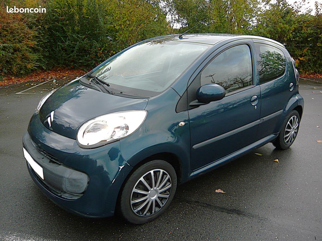 CITROEN C1 1.4 HDi 54cv - PACK CLIM - 2005 - 155 000kms - CARNET COMPLET - COURROIE RECENTE - CT OK (image 1)
