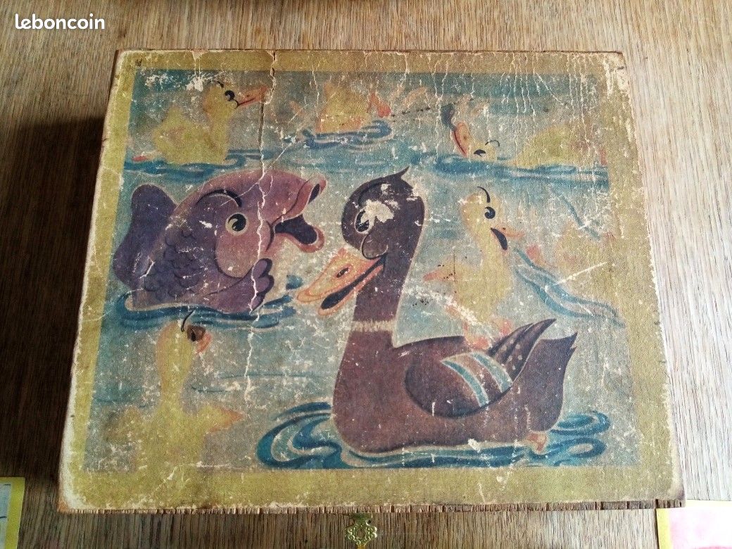 Ancien Jeu De Société Reversi - Boîte Vintage - Bon état Général