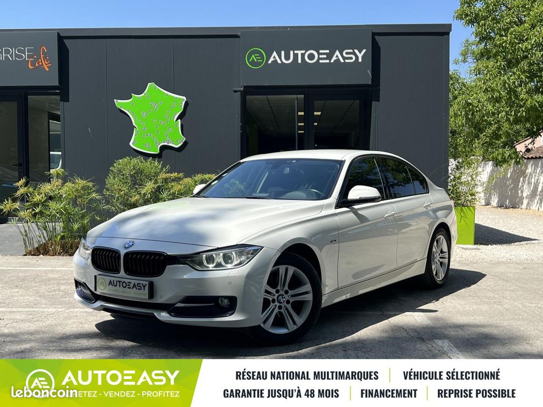 BMW Série 3 F30 318d 143 BVA Sport / GPS / Radars AR / Entretien à Jour (image 1)