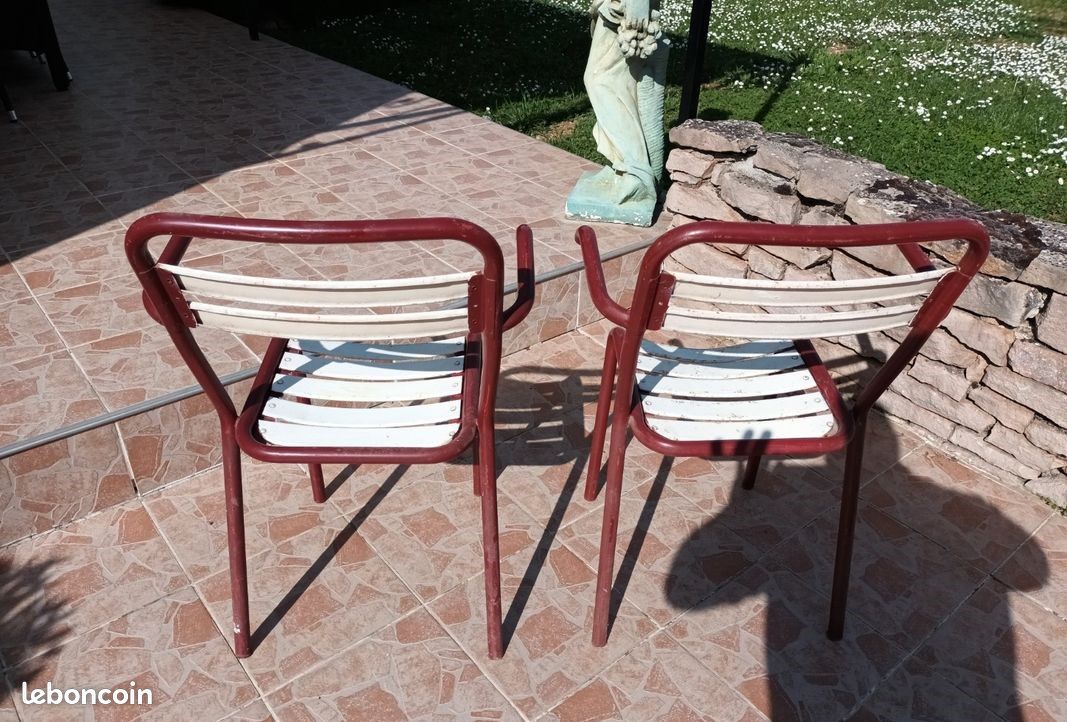 Lot De 2 chaises fauteuils tolix Industrielles de Xavier Pauchard (image 2)