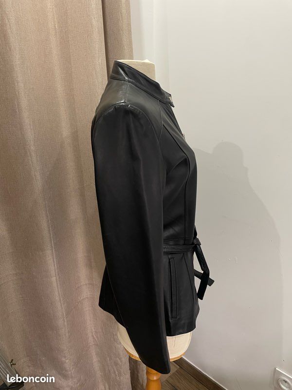 Veste cuir femme (image 2)