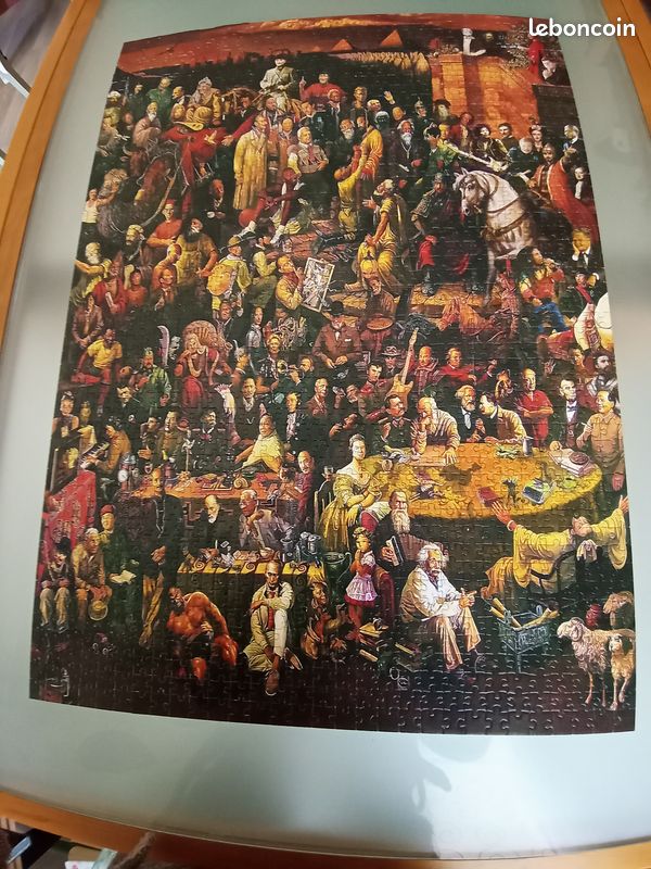 Puzzle 1500 pièces 113 personnages Art Puzzle (image 1)