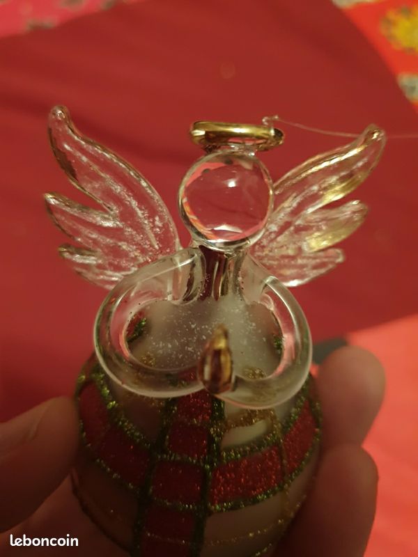 THUN, Boule De Neige Angelo avec gui en Verre