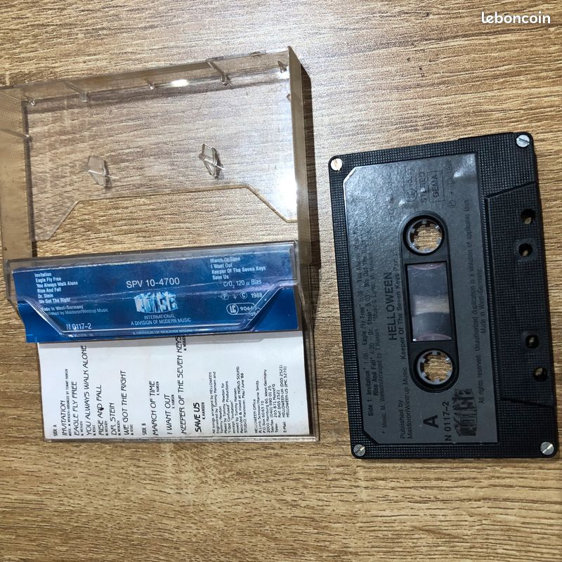 Cassette K7 allemande hellowen (image 1)