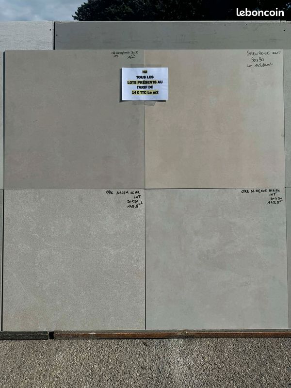 Déstockage Carrelage XXL – Plusieurs Formats à 14 (image 2)