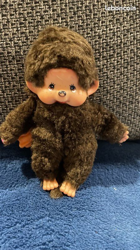 Singe Kiki - Monchhichi - Mi Emmaüs | Mi-Emmaüs