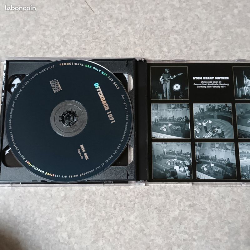 Pink Floyd "Offenbach 1971" 2cd + Bonus 1dvdr (image 4)