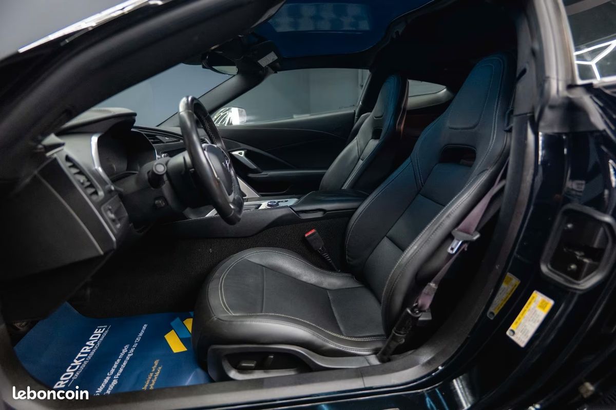 CHEVROLET CORVETTE C7 Stingray Targa 6.2 V8 466 ch BVA8 – Pack Z06 – Bose – HUD (image 30)