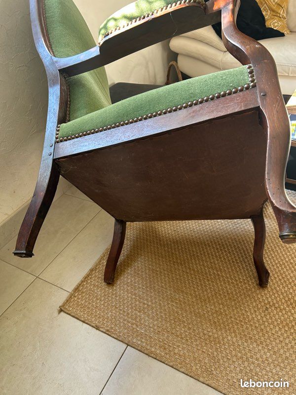 Fauteuil Voltaire parfait état (image 7)