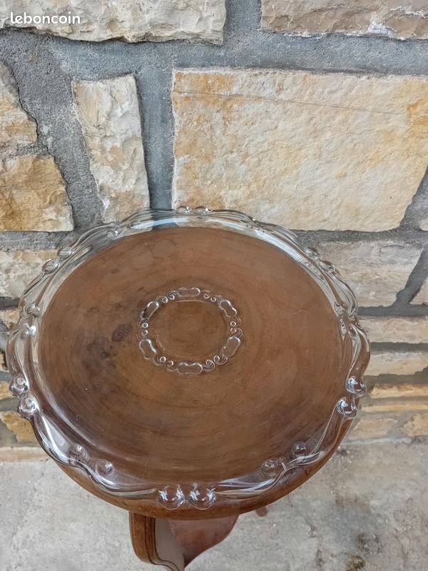 Plat en verre vintage (image 2)