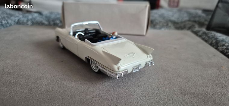 Modèle Réduit Cadillac Eldorado Biarritz 1957 - Solido 1/43 - Capot Ouvrant - Occasion