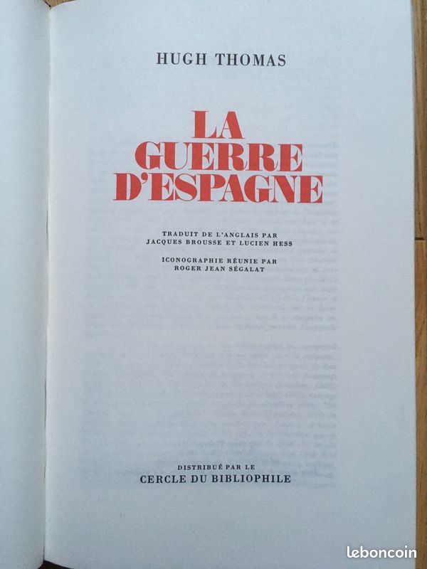 La Guerre d'Espagne. H. Thomas (image 2)