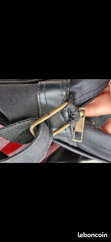 Sac à Vêtements Vintage – Drapeau Américain étoiles Rayures – Fabriqué Au Japon, Très Bon état