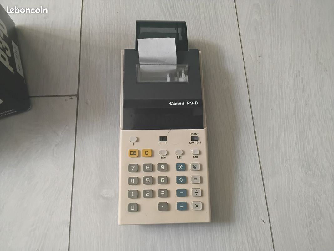 Calculatrice officielle Canon de la Coupe du monde 1998 France