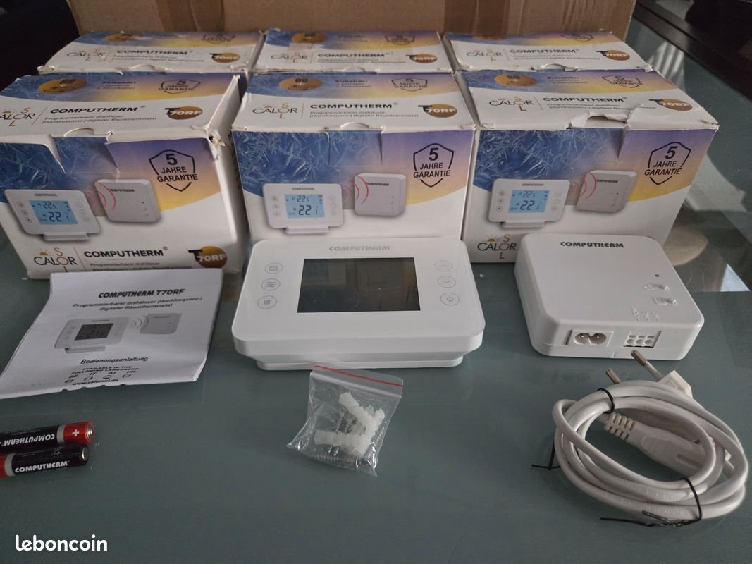 COMPUTHERM T70-RF Thermostat numérique sans fil Blanc NEUF (image 10)