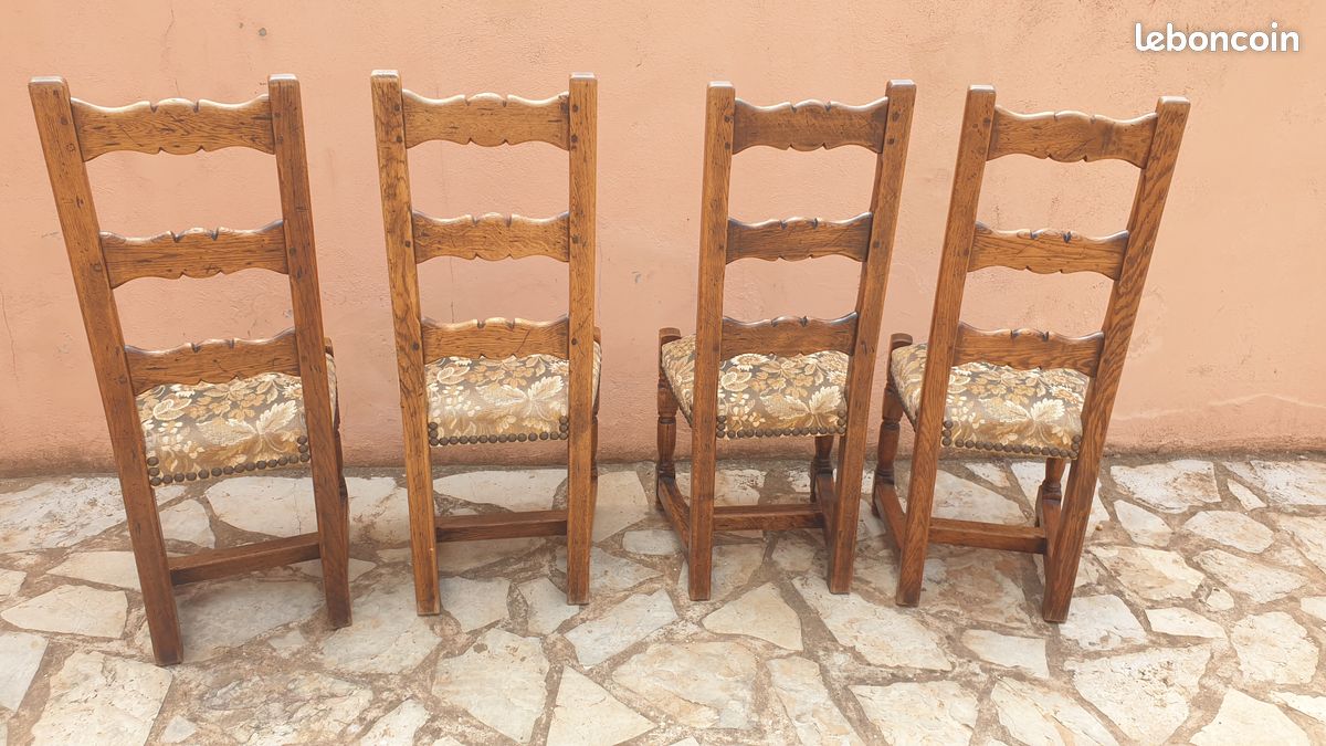 4 chaises de qualité (image 2)