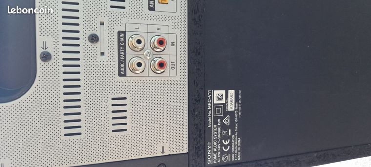 Enceinte bluethooth Sony MHC V11 Photo, audio vidéo