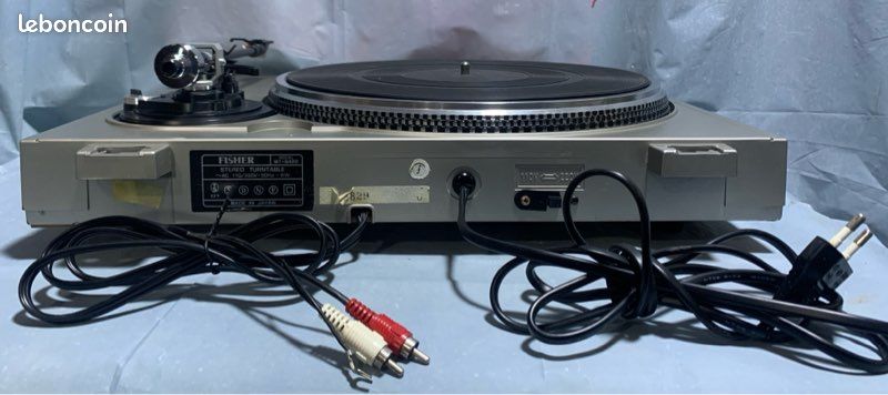Chaîne Hi-fi Vintage Fisher MC-4022 Avec Platine Vinyle - Bon état